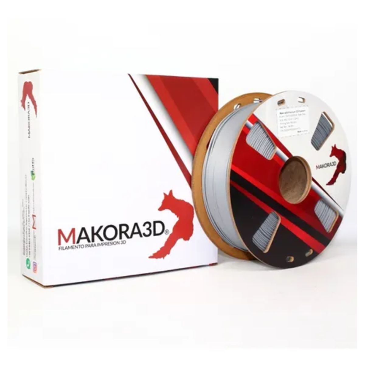 GENERICO - Filamento PLA+ Makora3D Rollo 1 kg 175 mm 3D Print Colores