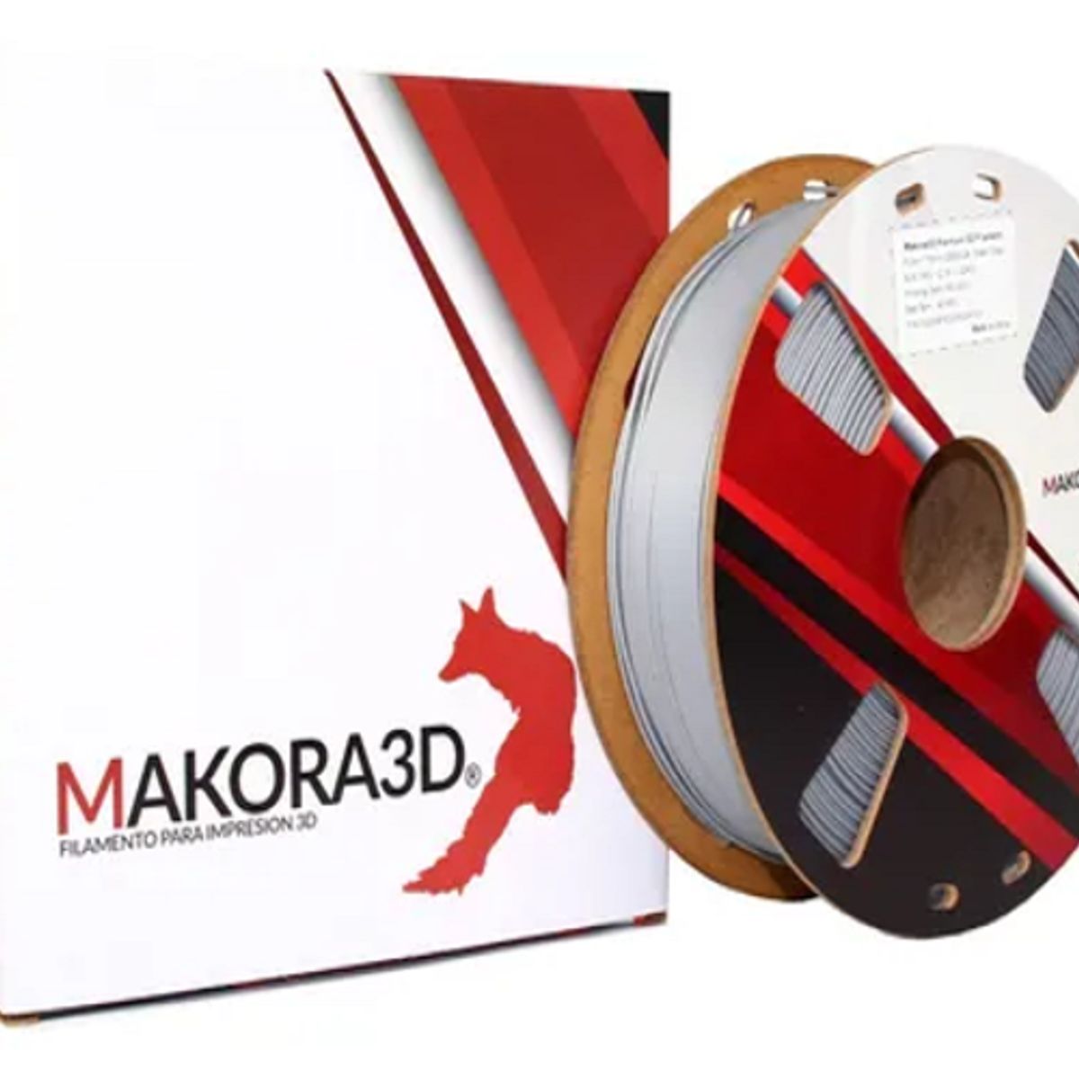 GENERICO - Filamento PLA+ Makora3D Rollo 1 kg 175 mm 3D Print Colores