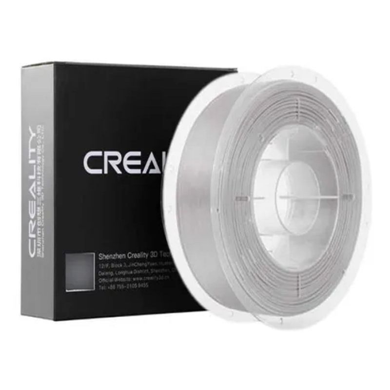 GENERICO - Filamentos PLA Seda Creality 1 kg 175 mm Plata