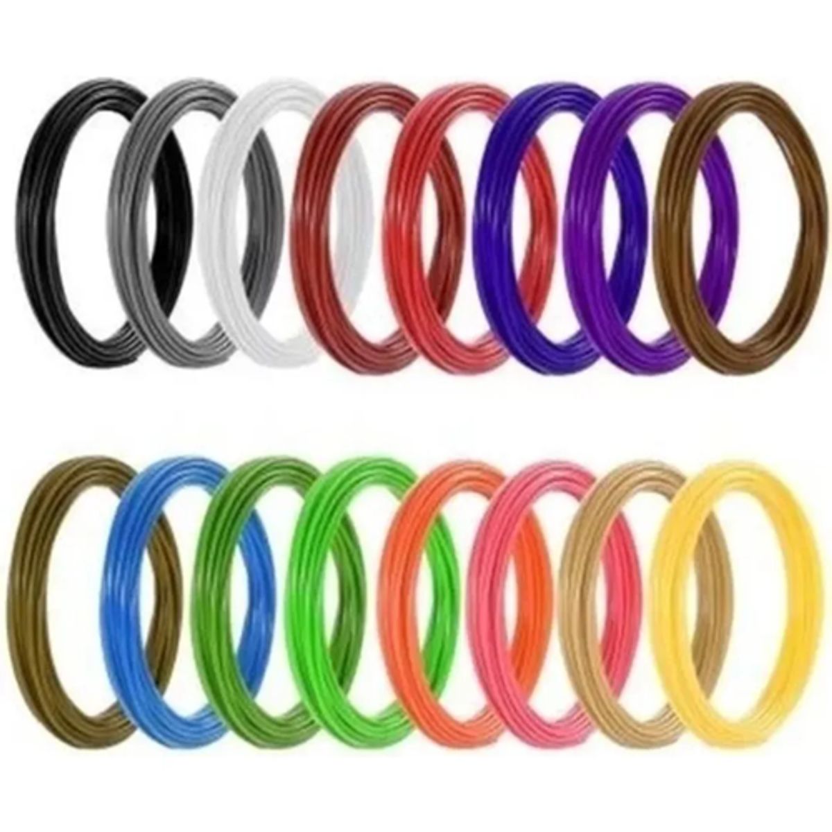 GENERICO - 50 Metros Filamento Para Lápiz Impresora 3D Colores