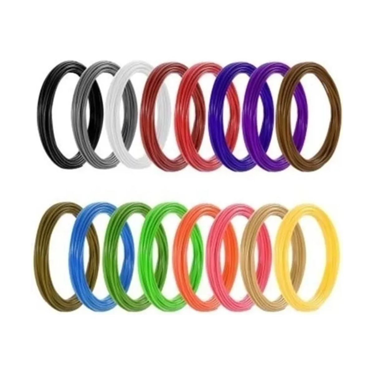 GENERICO - 50 Metros Filamento Para Lápiz Impresora 3D Colores