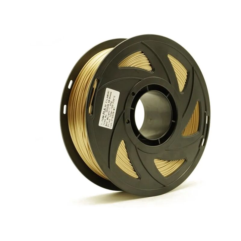 GENERICO - Filamento PLA Bronce Seda Afel 175 mm 1 kg Bronce