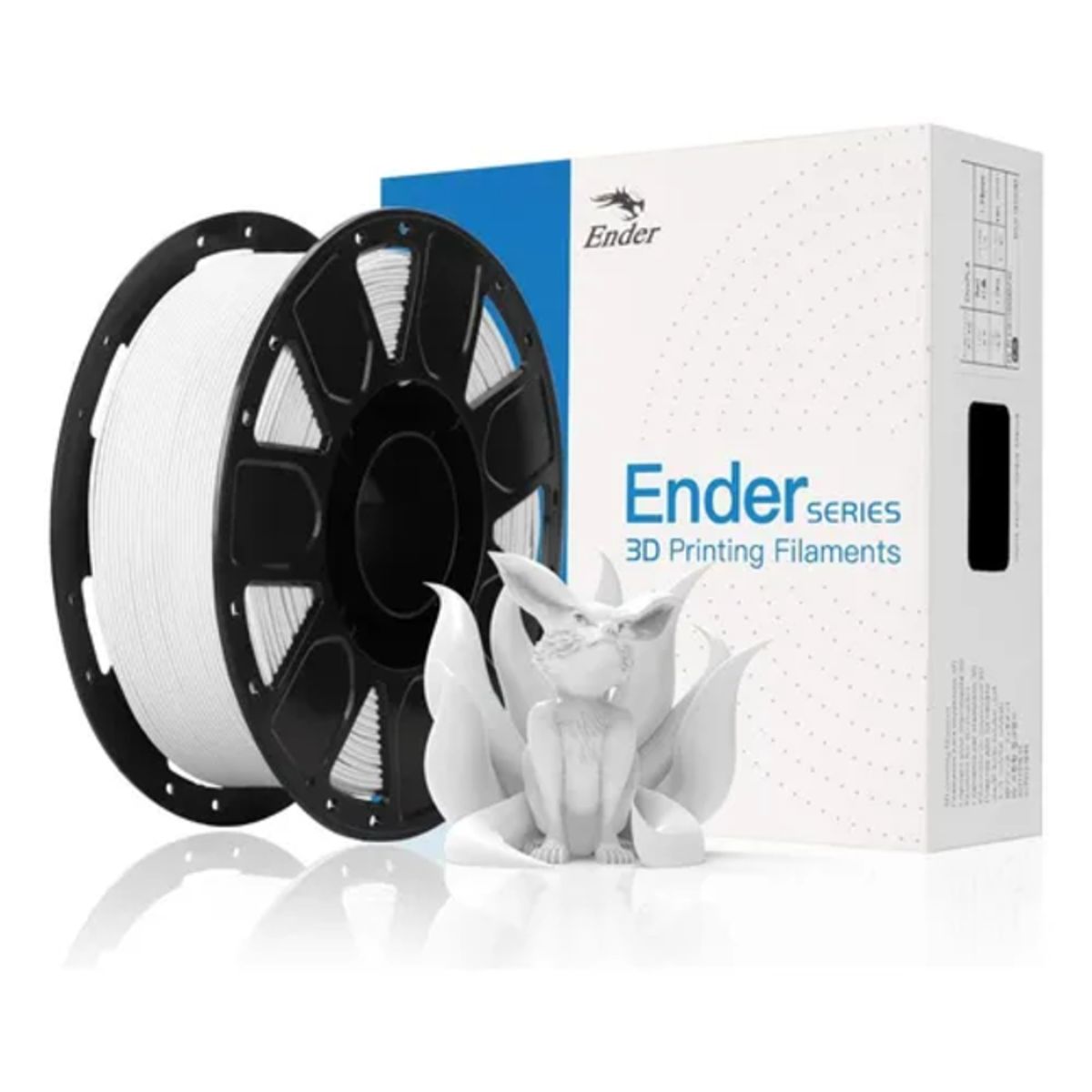 GENERICO - Pack 2 Filamentos PLA Ender 1 kg 175 mm Blanco