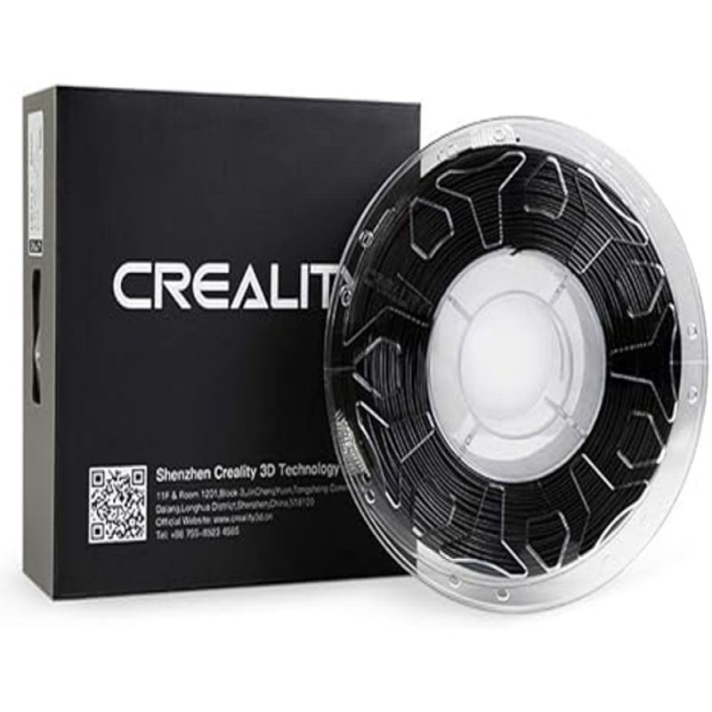 GENERICO - Pack 2 Filamentos PLA Creality 1 kg 175 mm Negro