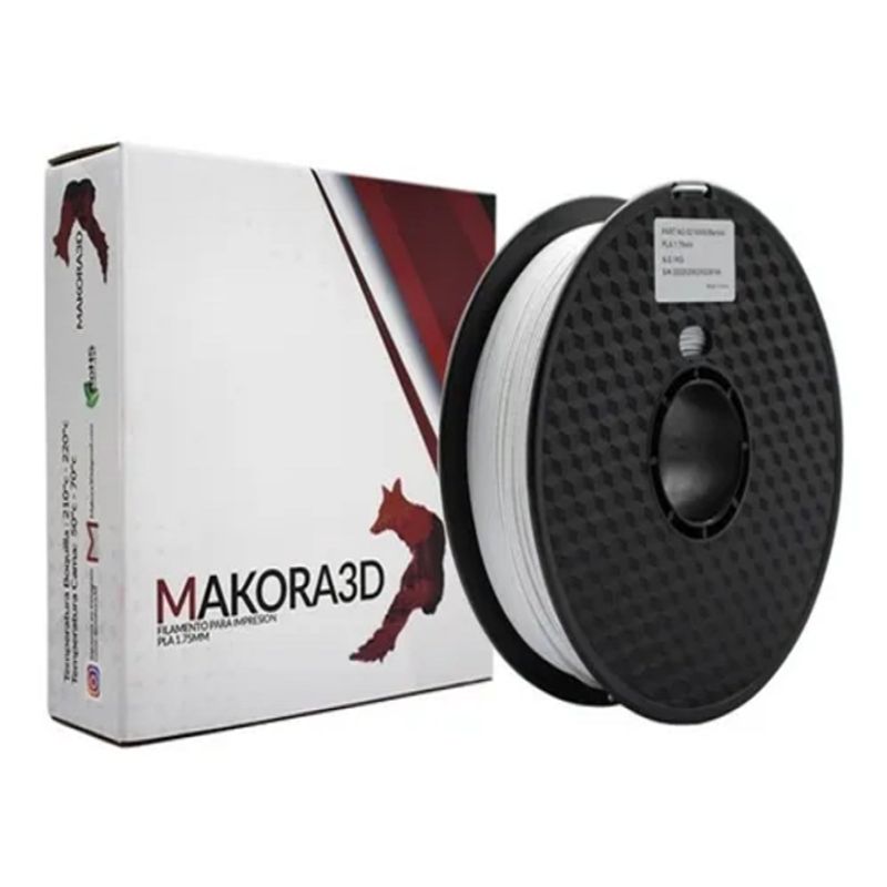 GENERICO - Filamento PLA 1 kg 175 mm Mármol Arcoíris Seda Luminoso