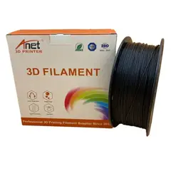 GENERICO - Filamento PLA Impresora 3D Negro 175 mm 1 kg 330 m
