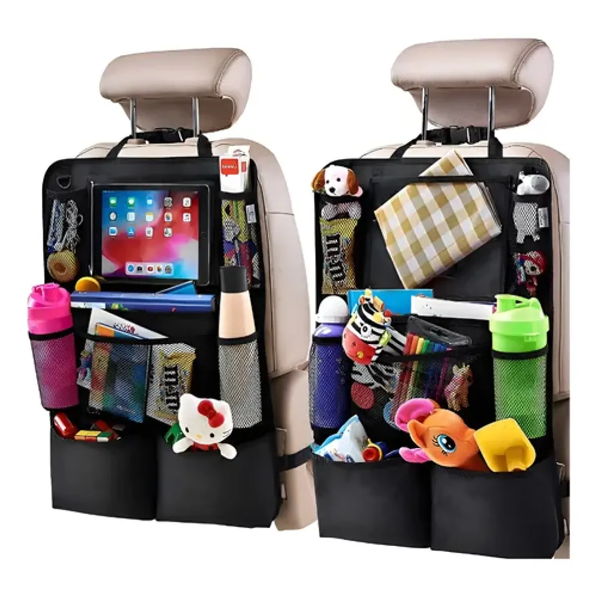 GENERICO - Pack 2 Bolsas de Almacenamiento para Respaldo de Auto