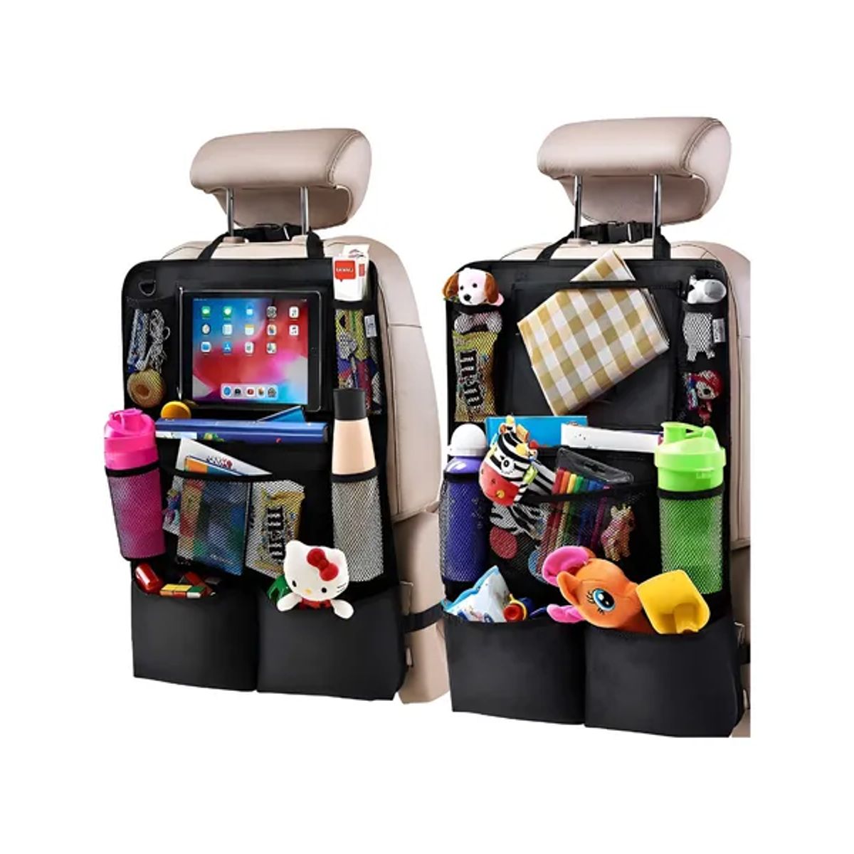 GENERICO - Pack 2 Bolsas de Almacenamiento para Respaldo de Auto