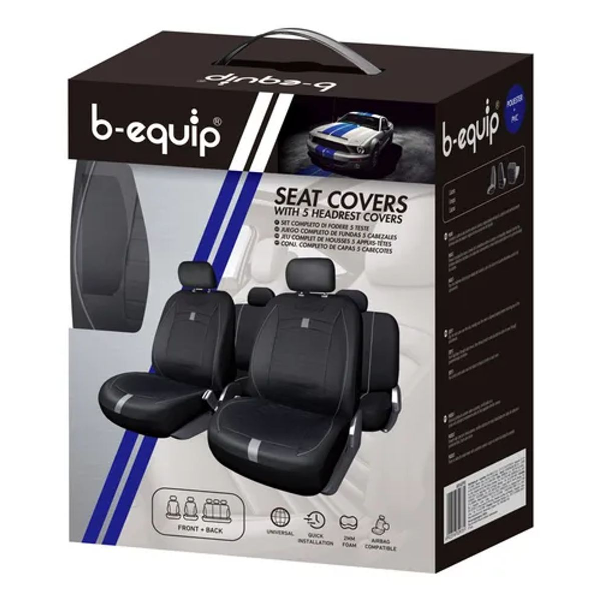 GENERICO - Set Fundas para Asientos Ecocuero