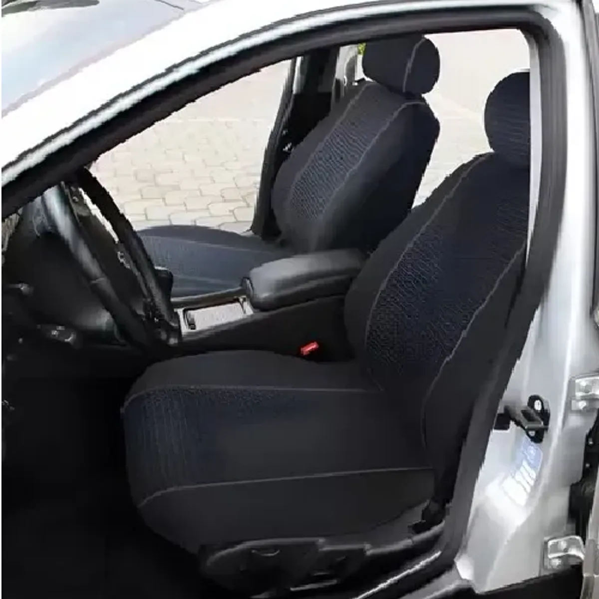 GENERICO - Funda Cubre Asiento Delantero Individual 3 Piezas KMT  R&R