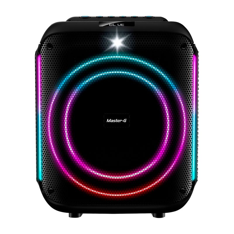 MASTER G - Parlante Karaoke Master-G Scratch Bluetooth 8in 5W TWS LED