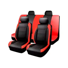 GENERICO - Funda Asiento Ecocuero Universal Premium Cubre Asientos