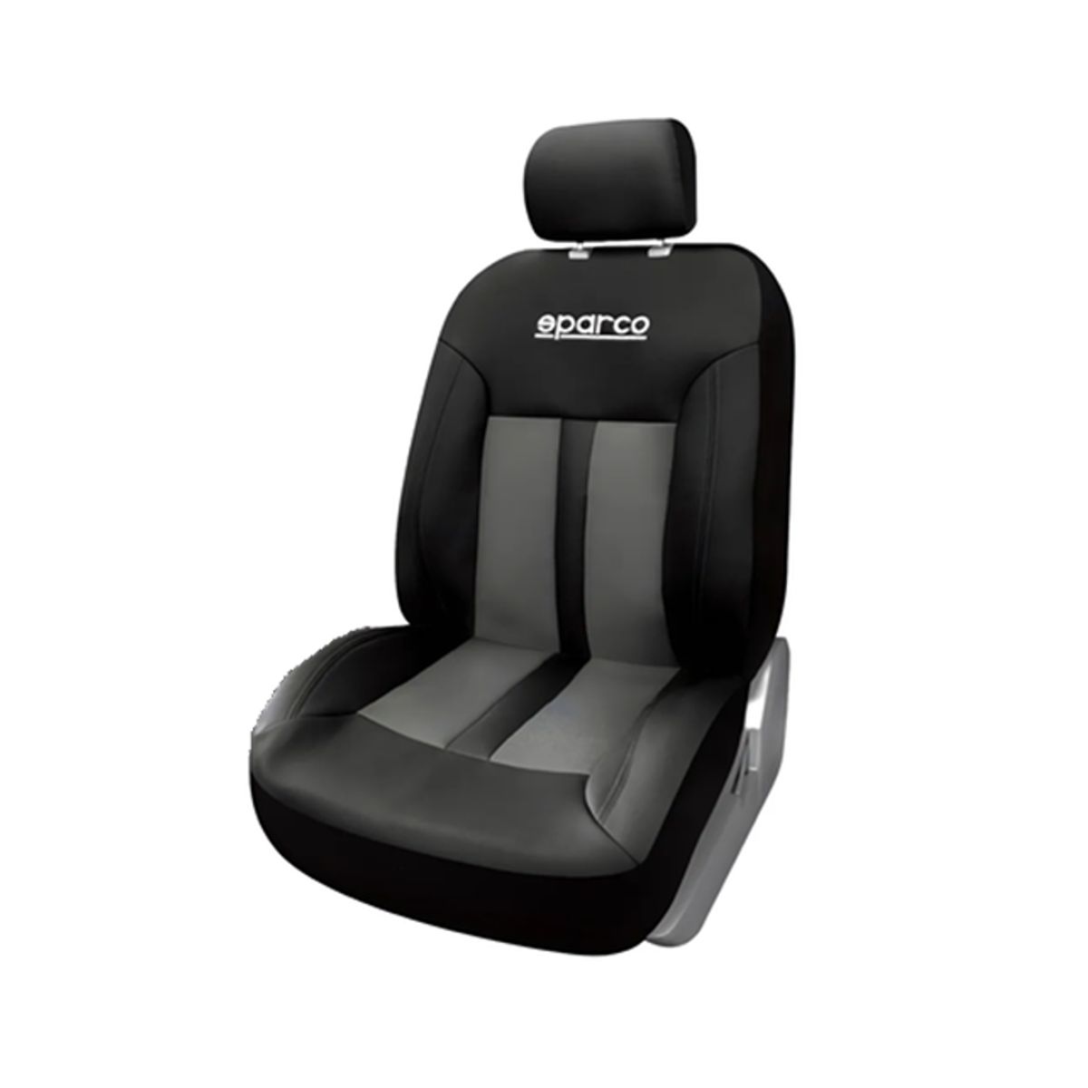 GENERICO - Fundas Cubreasiento Sparco Ecocuero Negro Universales - SP