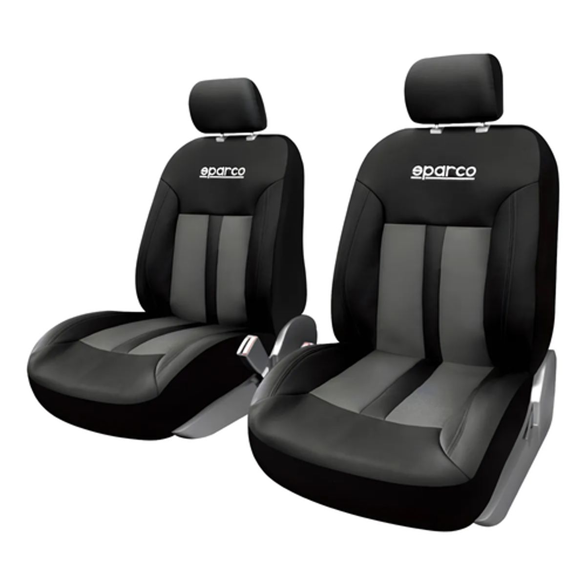 GENERICO - Fundas Cubreasiento Sparco Ecocuero Negro Universales - SP