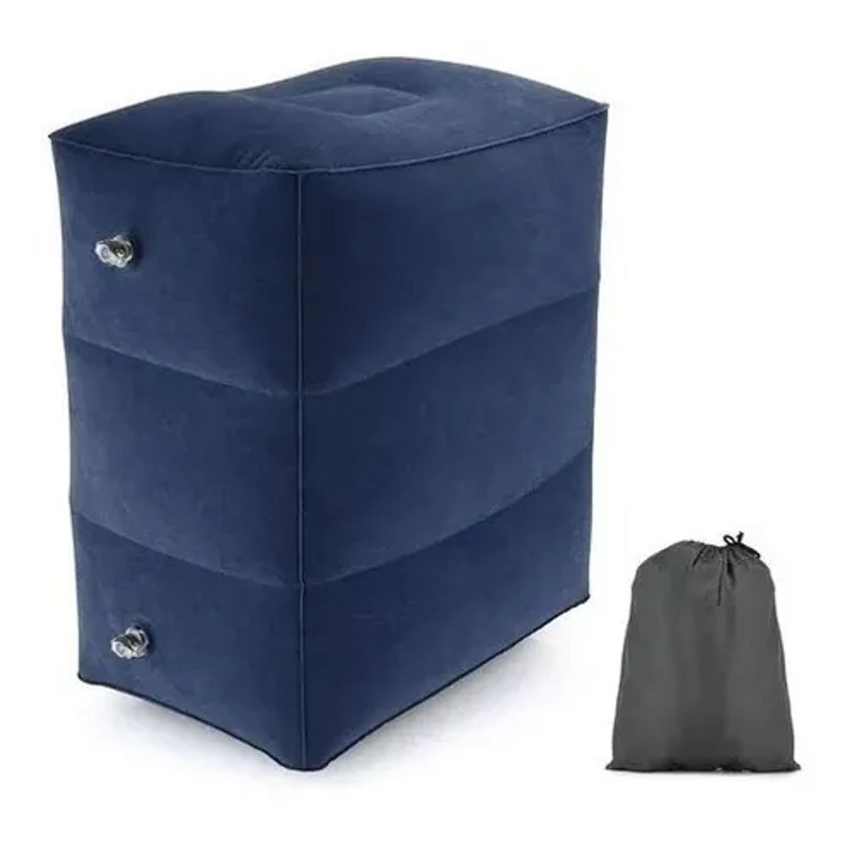 GENERICO - Almohada Cojín Inflable Portátil para Viaje y Cama Infantil