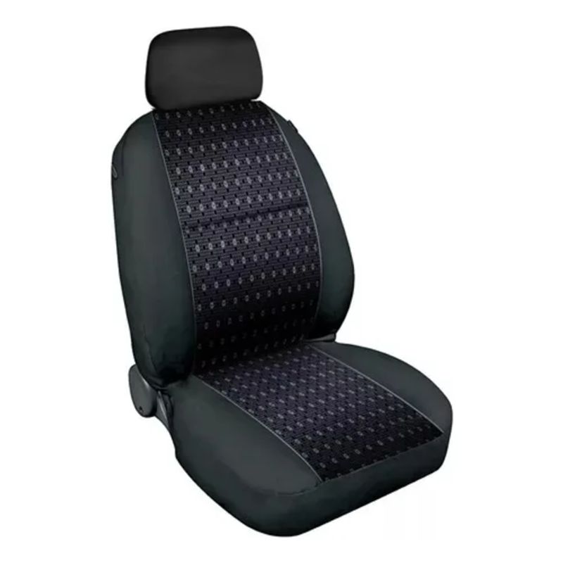 GENERICO - Pack 2 Fundas Cubre Asiento Delantero 3 Piezas KMT