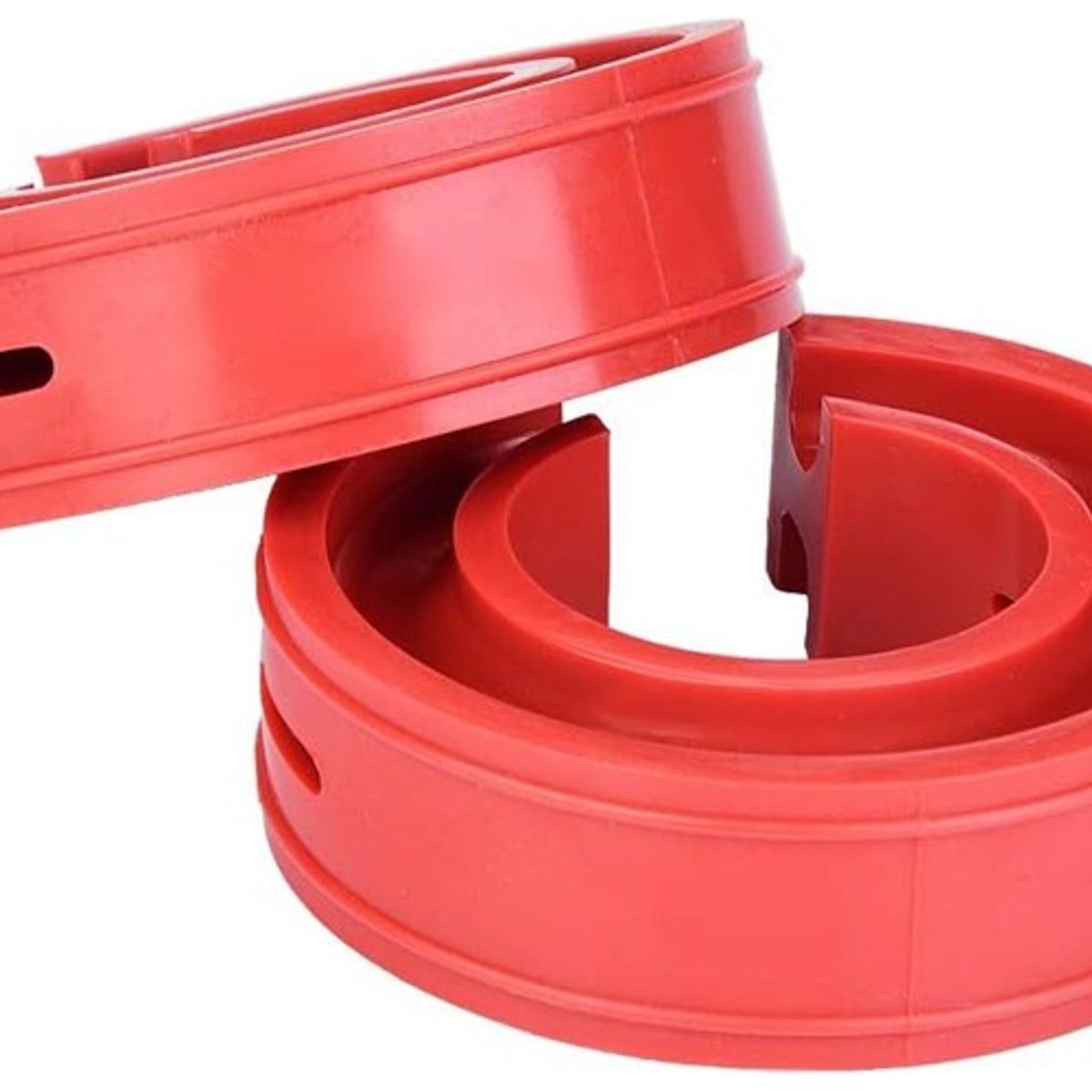 GENERICO - Kit Par Tope De Goma Espiral Amortiguación Auto  A Y B