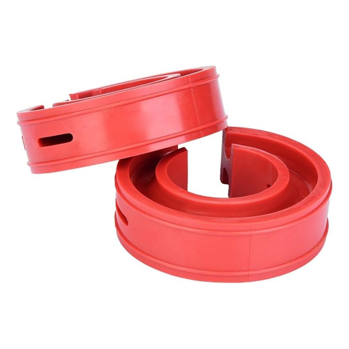 GENERICO - Kit Par Tope De Goma Espiral Amortiguación Auto  A Y B