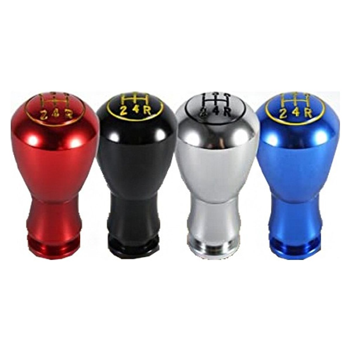 GENERICO - Pomo Manilla De Cambios Auto Universal De 5 Velocidades