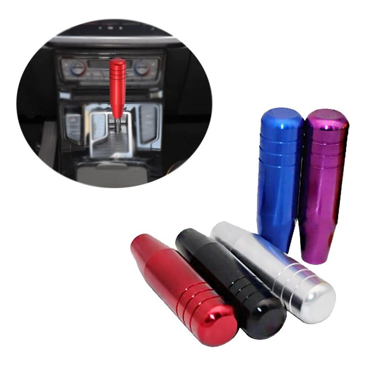 GENERICO - Pomo Mugen Manilla De Cambios Auto Universal