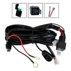 GENERICO - Kit Ramal Instalacion Cableado Neblinero Con Boton