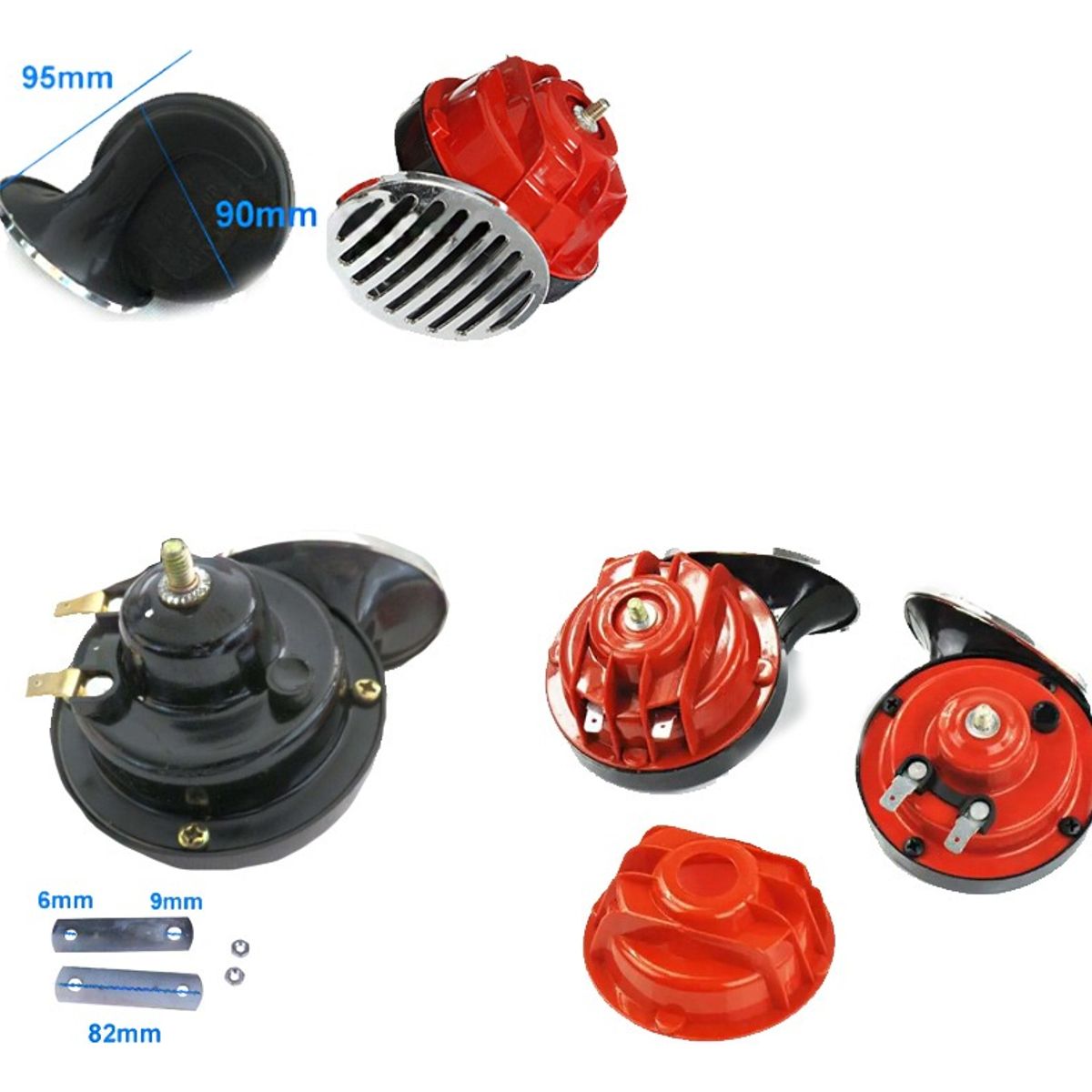 GENERICO - Bocinas Tipo Caracol 12v Auto