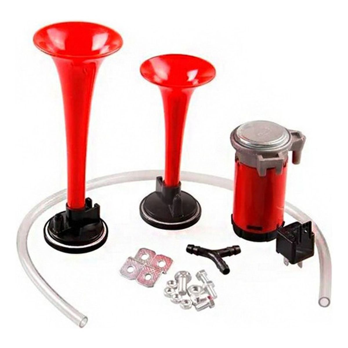GENERICO - Bocinas De Aire Electrica 24v Auto Camion 132db