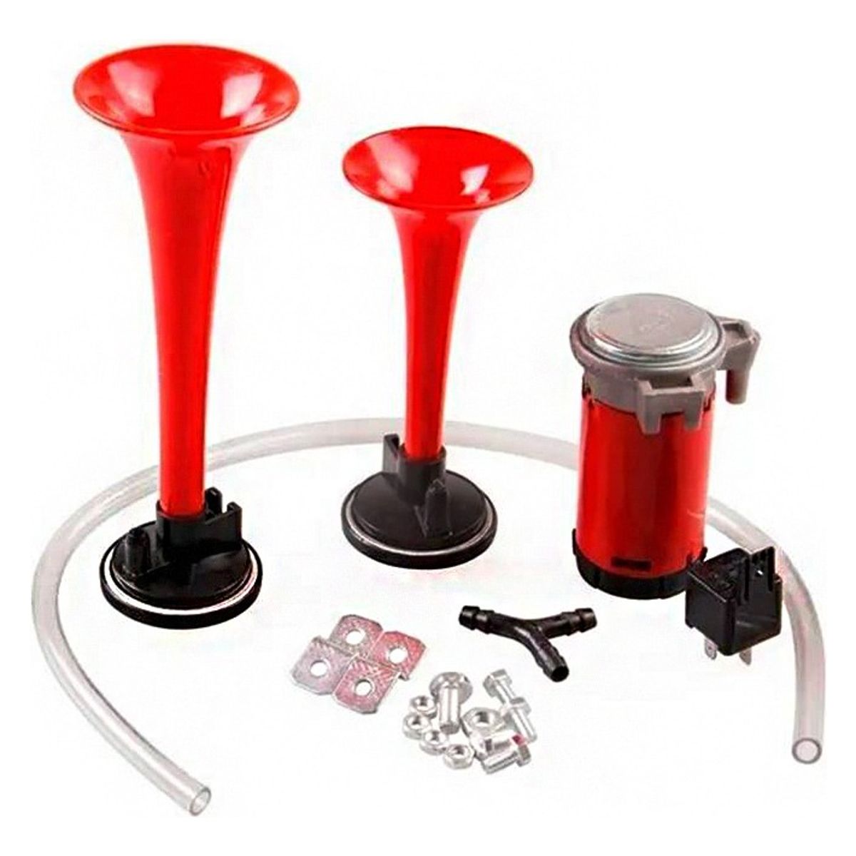 GENERICO - Bocinas De Aire Electrica 24v Auto Camion 132db