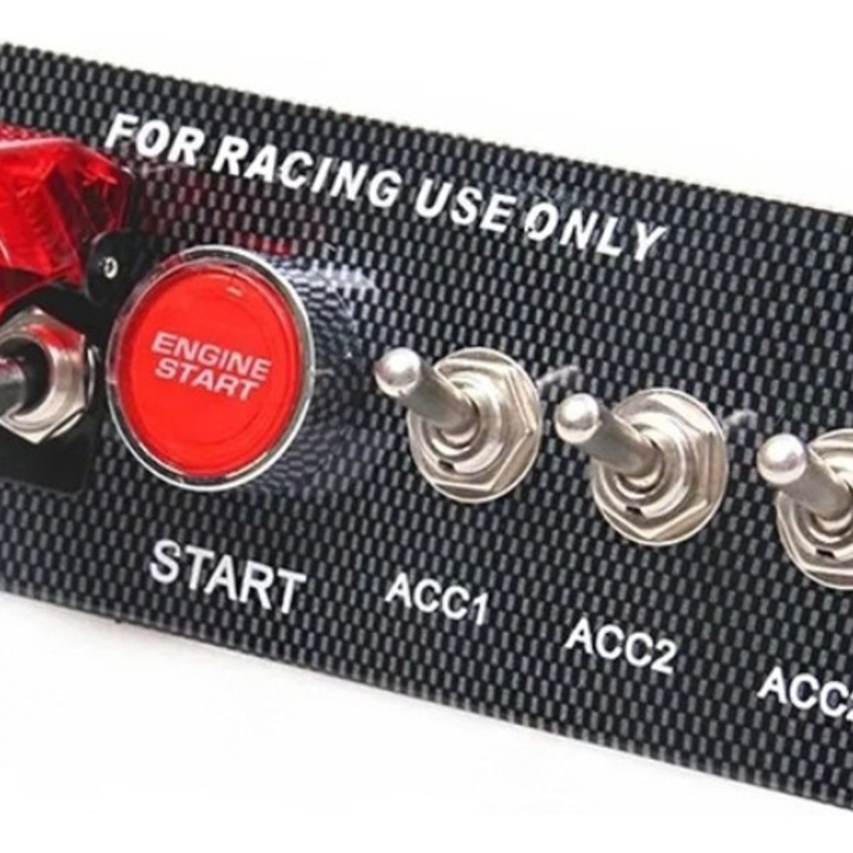 GENERICO - Botonera De Encendido Racing 3 Interruptores