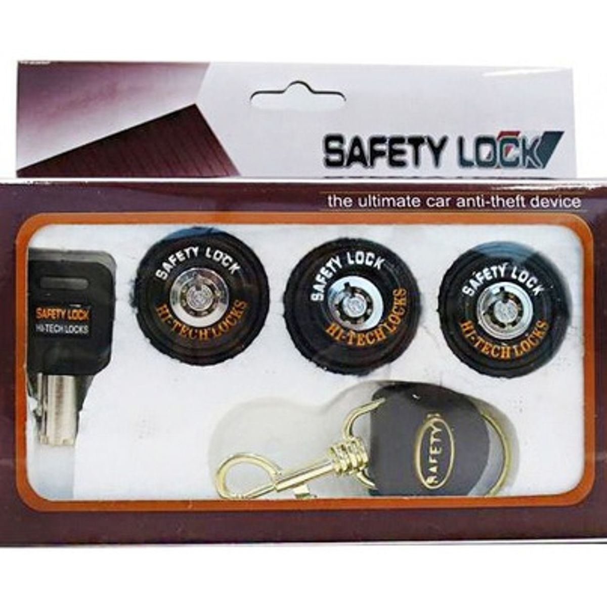 GENERICO - Chapa De Seguridad Auto 3 Puertas Universal