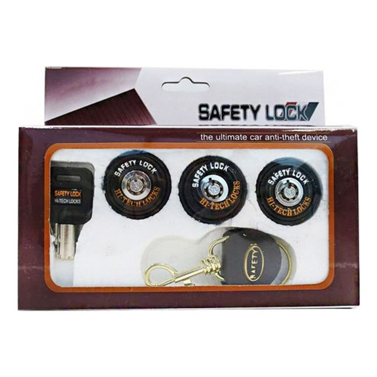 GENERICO - Chapa De Seguridad Auto 3 Puertas Universal