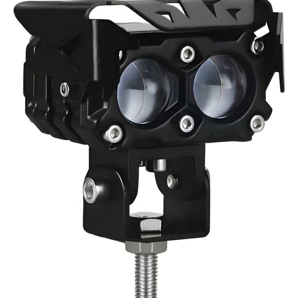 GENERICO - X2 Foco 2 Led Neblinero Blanco+amarillo