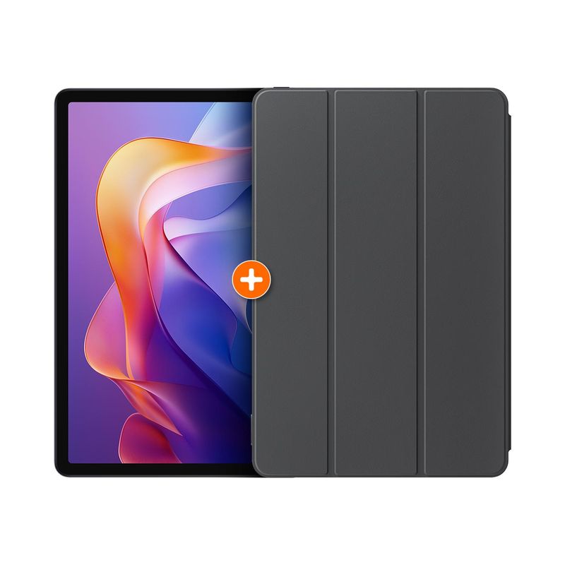 XIAOMI - KIT Redmi Pad 2 Graphite Gris 4G RAM 128G ROM + Redmi Pad 2 Cover Gray