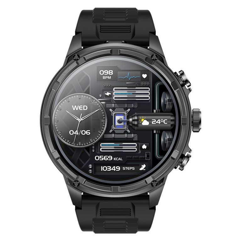 Reloj Inteligente Smartwatch Hombre Batería 710mAh Bluetooth Salud