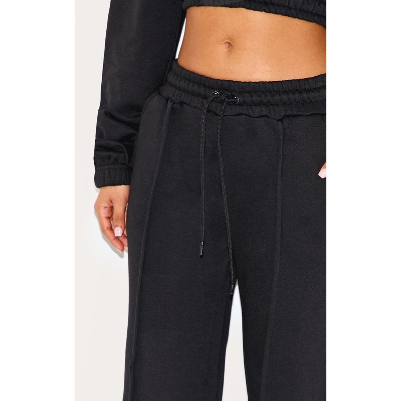 VELT - Palazzo Negro Buzo Mujer Algodón 100%