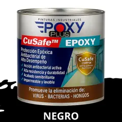 EPOXY - PINTURA PISOS ALTO TRÁFICO CuSafe Pisos Epóxica 1K Antibact 1L