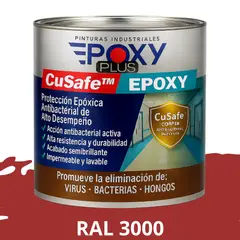 EPOXY - PINTURA PISOS ALTO TRÁFICO – CuSafe Pisos Pro – Epóxica 1K Antibact. 1L