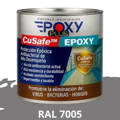 EPOXY - PINTURA PISOS ALTO TRÁFICO CuSafe Pisos Epóxica 1K Antibact 1L