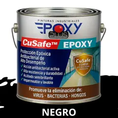EPOXY - PINTURA PISOS ALTO TRÁFICO CuSafe Pisos Pro Epóxica 1K Antibact 4L