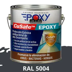 EPOXY - PINTURA PISOS ALTO TRÁFICO CuSafe Pisos Pro Epóxica 1K Antibact 4L