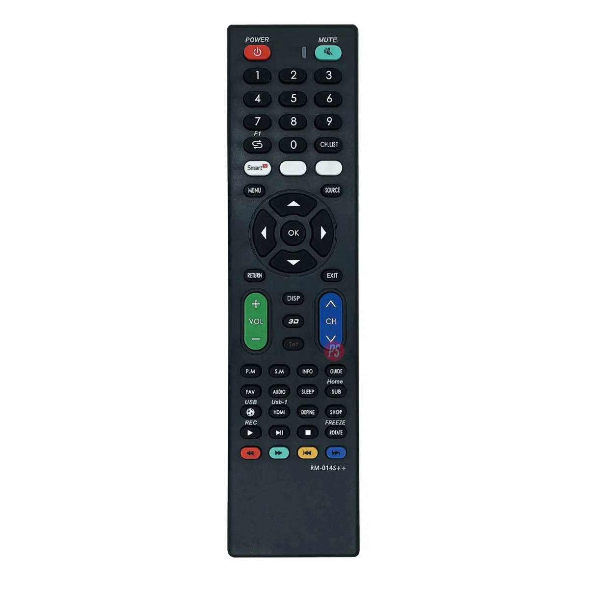 TECNOLAB - Control Remoto SmartTv Universal RM-0145+ Oem - PS