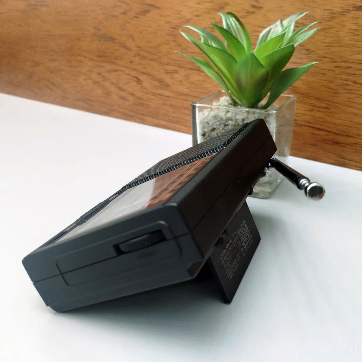 MICROLAB - Radio Portatil Recargable Retro Microlab Sintony Cf-14 Negro