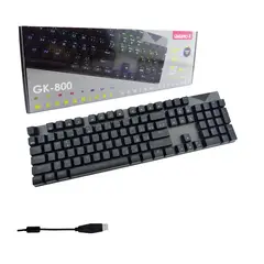 GAMEPRO - Teclado Pc Gamer Mecanico Gk-800 Con Luz RGB
