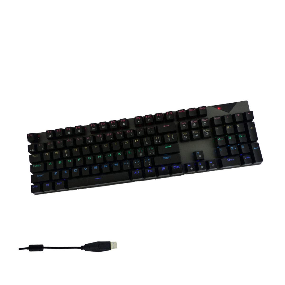 GAMEPRO - Teclado Pc Gamer Mecanico Gk-800 Con Luz RGB