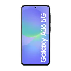 SAMSUNG - Galaxy A36 5G 128GB 6GB RAM Graphite Negro Cámara 50MP OIS AMOLED 120Hz Batería 5000mAh