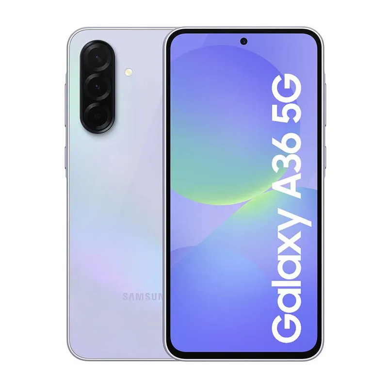 SAMSUNG - Samsung Galaxy A36 5G 128GB 6GB RAM Violeta  Pantalla AMOLED 120Hz Cámara 50MP Batería 5000mAh