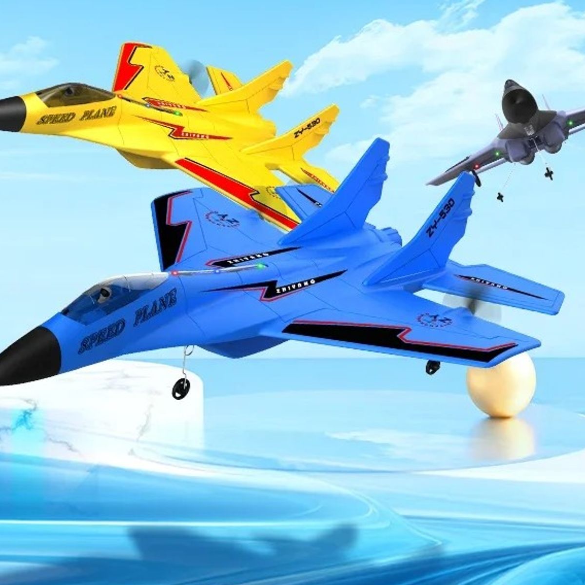 MOVI - Avión de Combate a Control Remoto ZY-530PRO