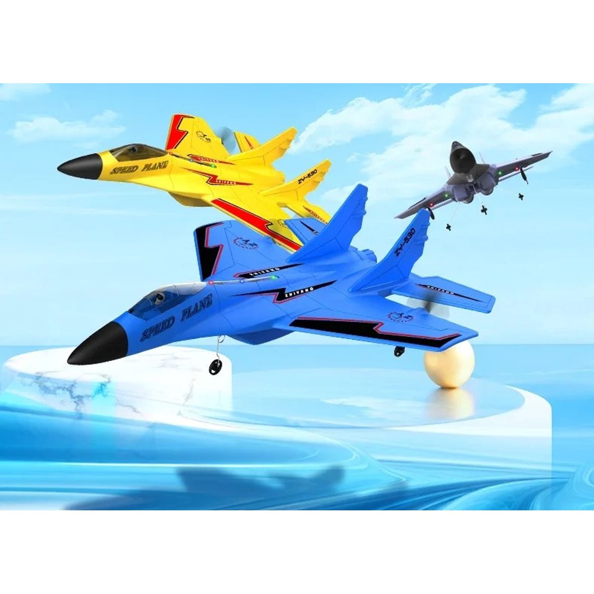 MOVI - Avión de Combate a Control Remoto ZY-530PRO