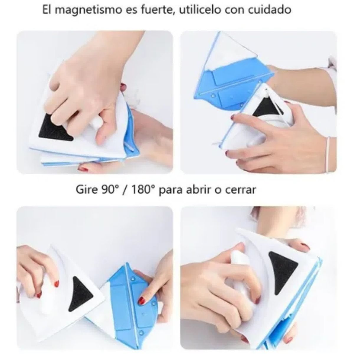 MOVI - LIMPIAVIDRIOS MAGNETICO TRIANGULAR