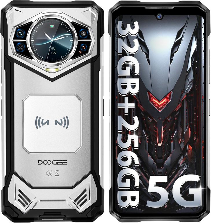 S200 5G Celular 32GB+256GB 10100mAh 100MP Smartphone-plata